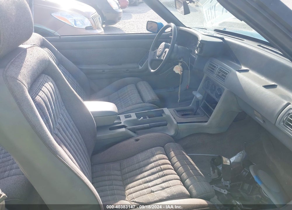 1989 FORD MUSTANG LX VIN: 1FABP44E2KF214236