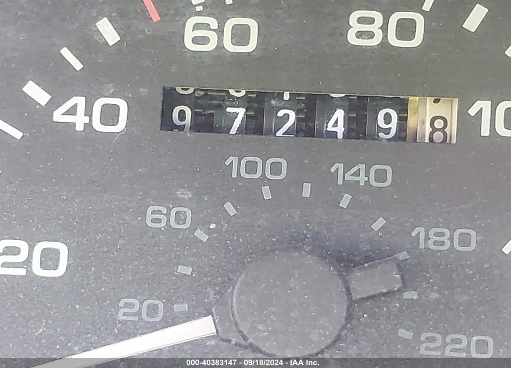 1989 FORD MUSTANG LX VIN: 1FABP44E2KF214236