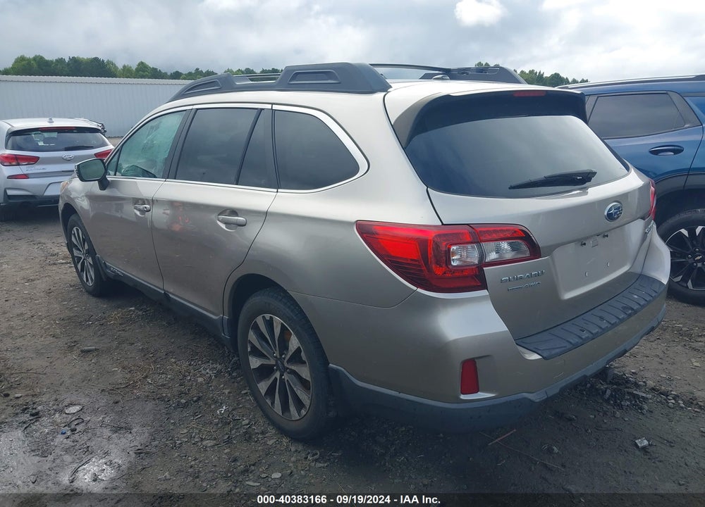 2015 SUBARU OUTBACK 2.5I LIMITED VIN: 4S4BSANC0F3250904