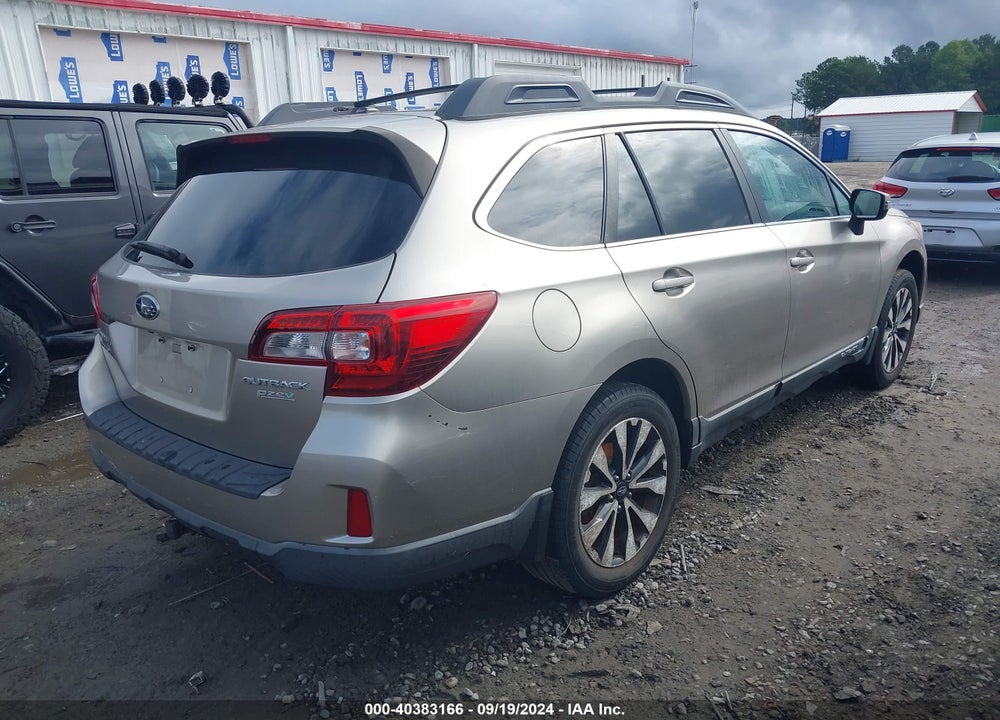 2015 SUBARU OUTBACK 2.5I LIMITED VIN: 4S4BSANC0F3250904