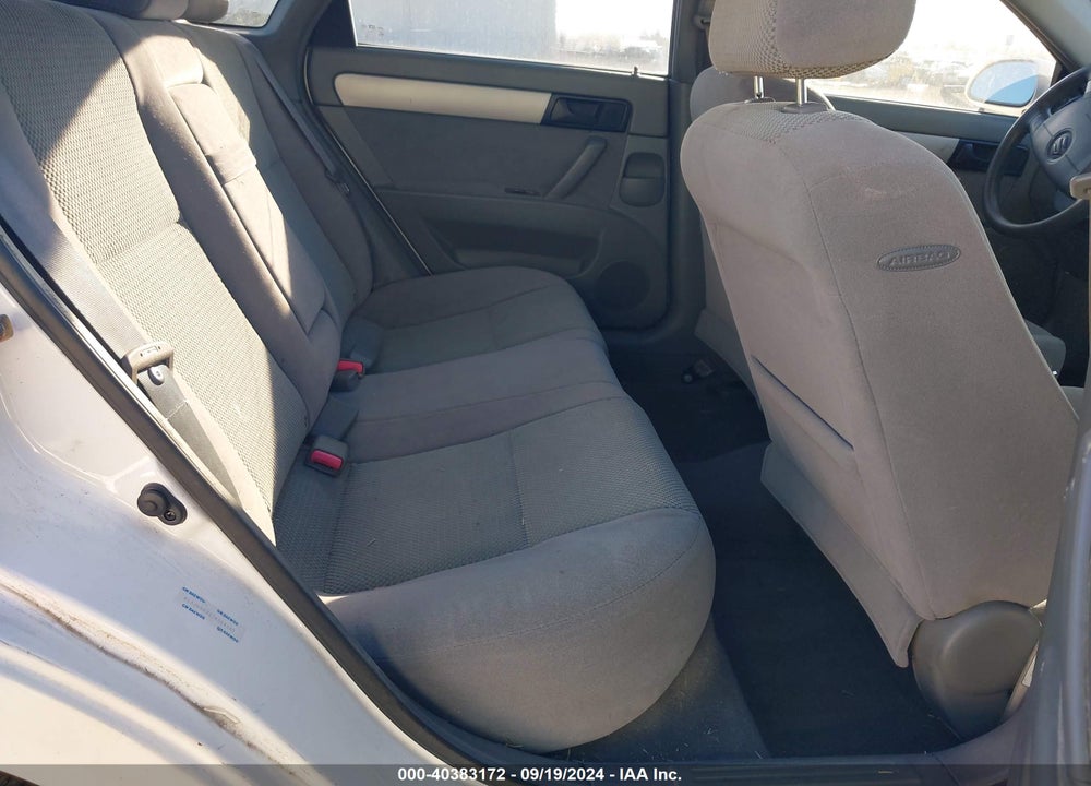 2007 SUZUKI FORENZA CONVENIENCE VIN: KL5JD56Z27K504145