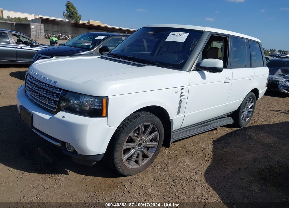 2012 LAND ROVER RANGE ROVER SUPERCHARGED VIN: SALMF1E43CA361375