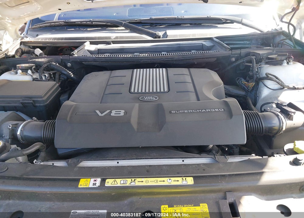 2012 LAND ROVER RANGE ROVER SUPERCHARGED VIN: SALMF1E43CA361375