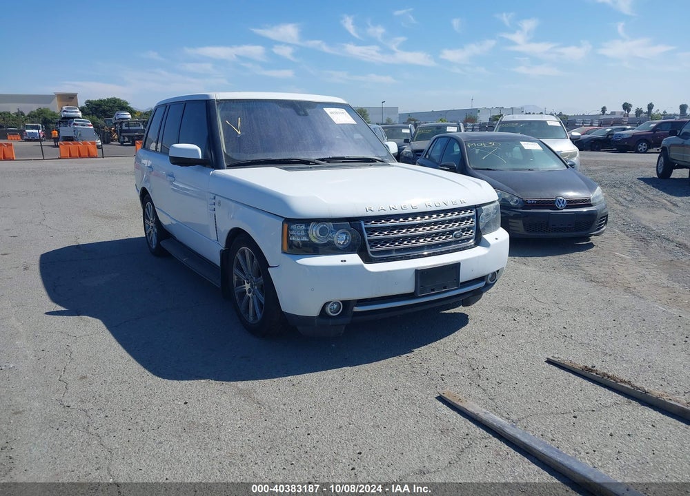 2012 LAND ROVER RANGE ROVER SUPERCHARGED VIN: SALMF1E43CA361375