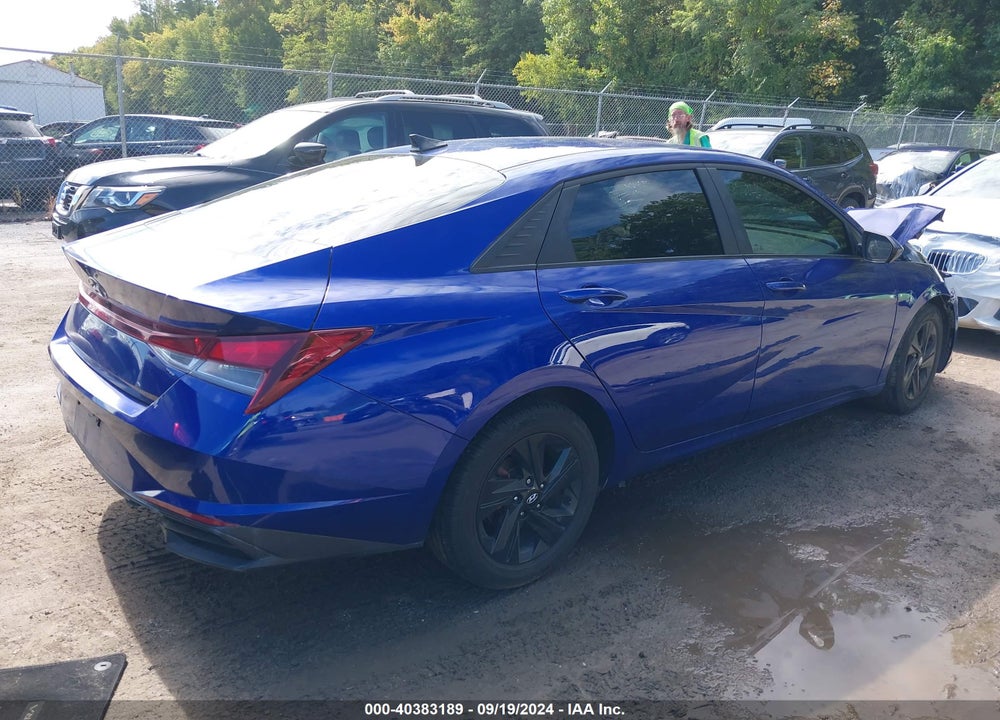 2022 HYUNDAI ELANTRA SEL VIN: KMHLM4AG6NU349664