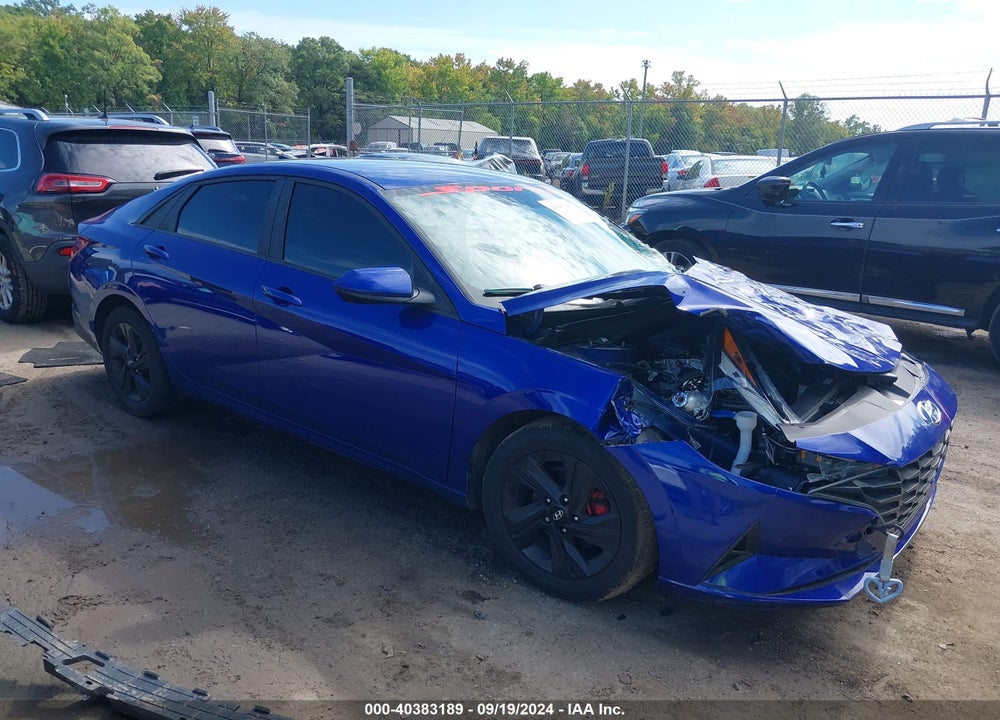 2022 HYUNDAI ELANTRA SEL VIN: KMHLM4AG6NU349664
