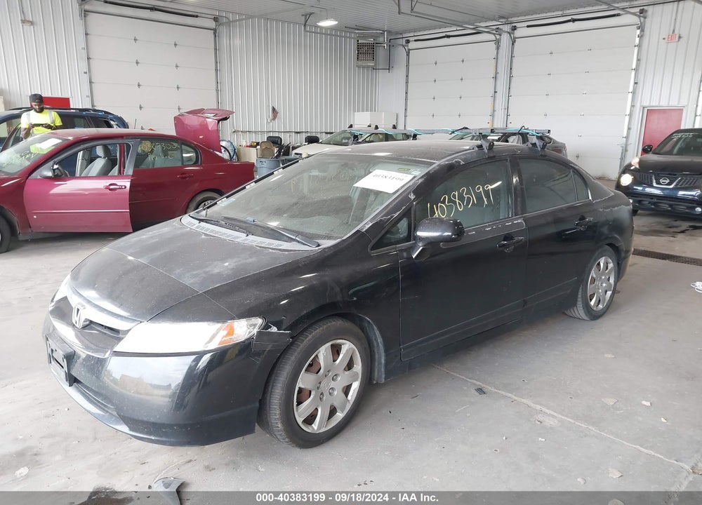 2008 HONDA CIVIC LX VIN: 2HGFA165X8H514527