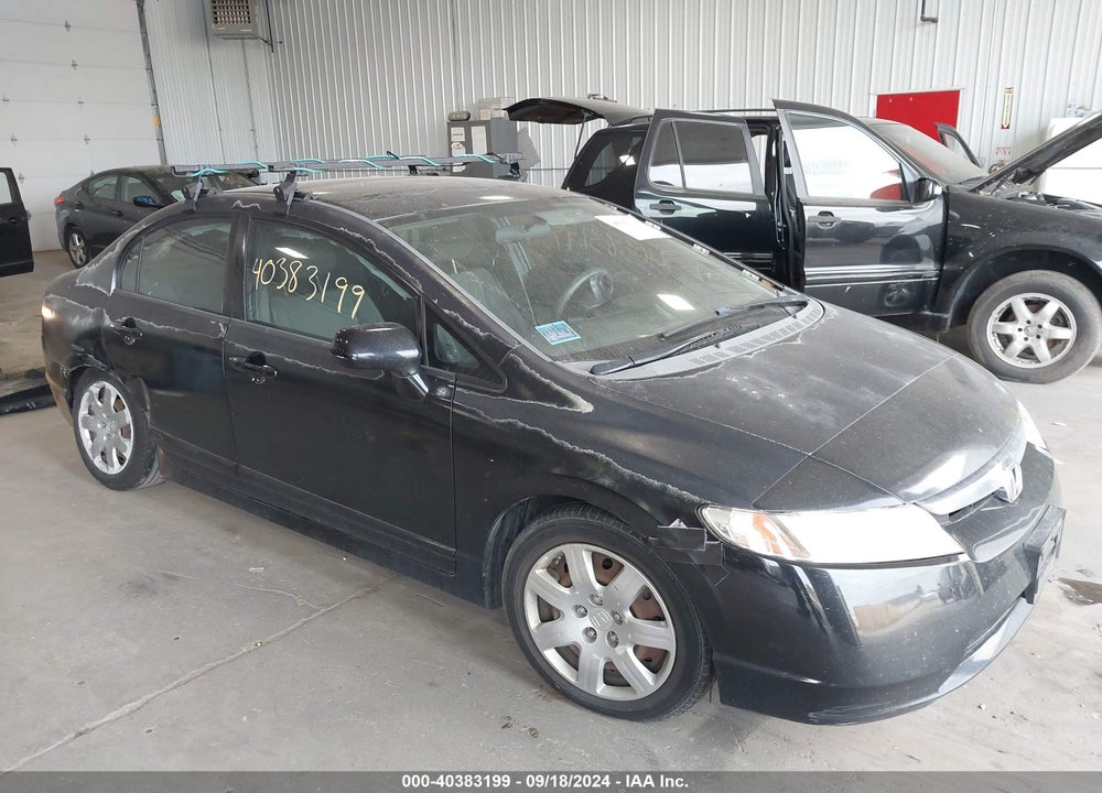 2008 HONDA CIVIC LX VIN: 2HGFA165X8H514527