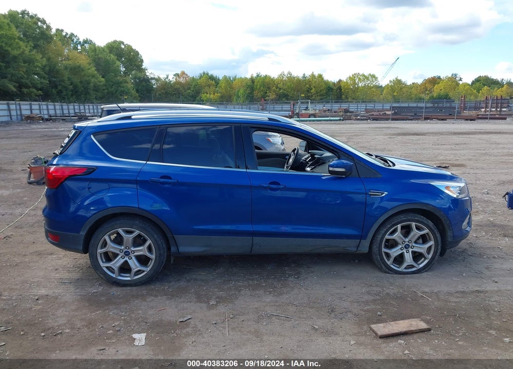 2019 FORD ESCAPE TITANIUM VIN: 1FMCU9J98KUC19735