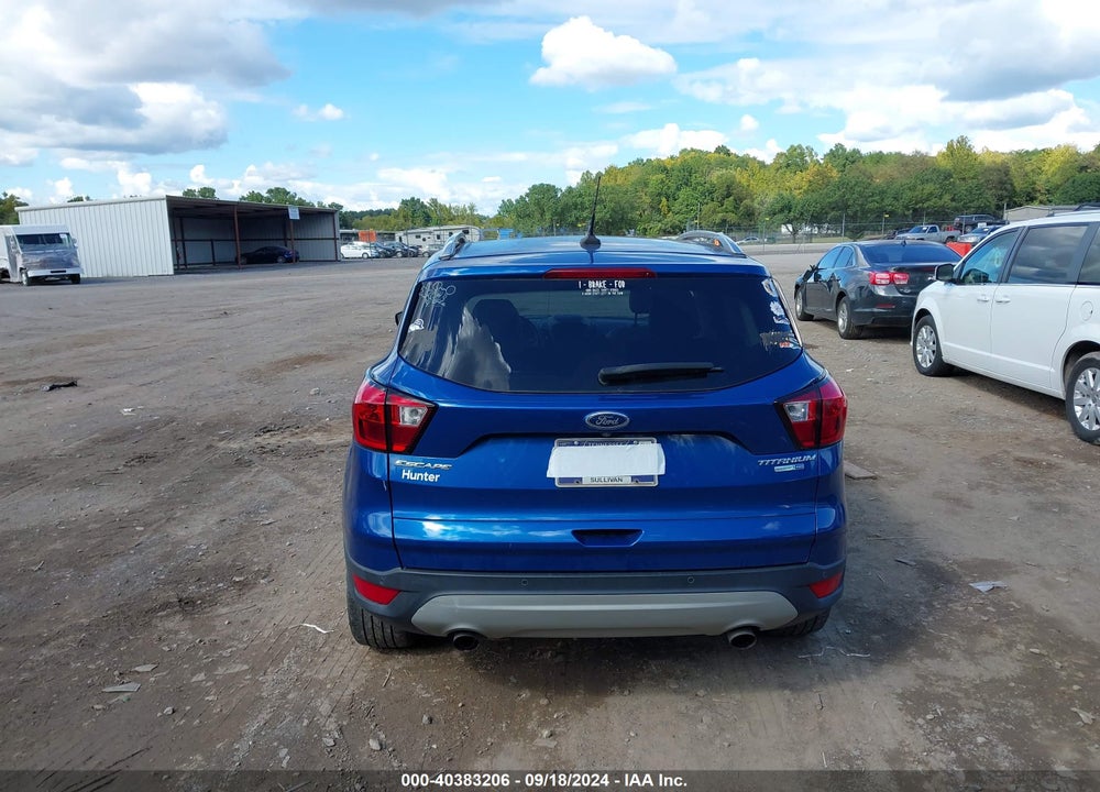 2019 FORD ESCAPE TITANIUM VIN: 1FMCU9J98KUC19735