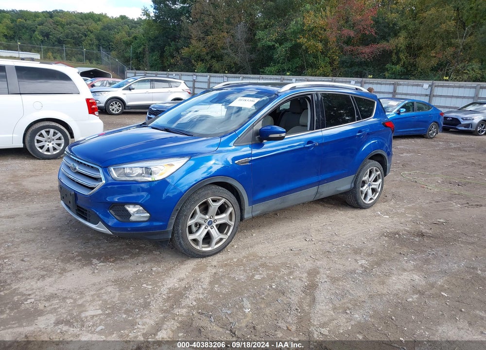2019 FORD ESCAPE TITANIUM VIN: 1FMCU9J98KUC19735