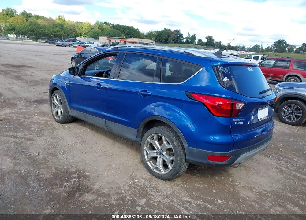 2019 FORD ESCAPE TITANIUM VIN: 1FMCU9J98KUC19735