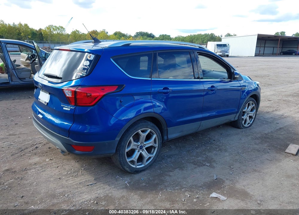 2019 FORD ESCAPE TITANIUM VIN: 1FMCU9J98KUC19735