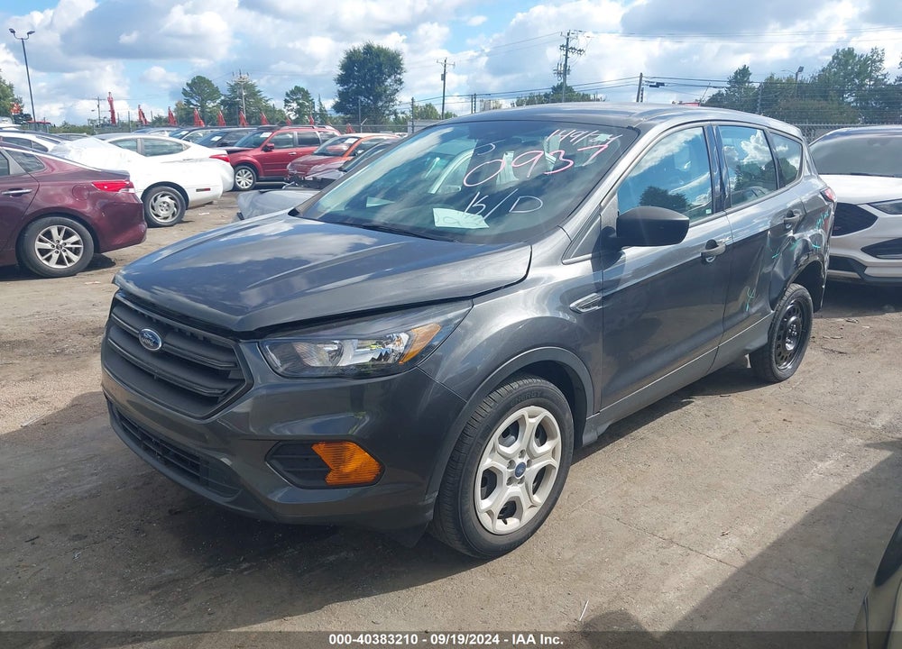 2018 FORD ESCAPE S VIN: 1FMCU0F79JUD40937
