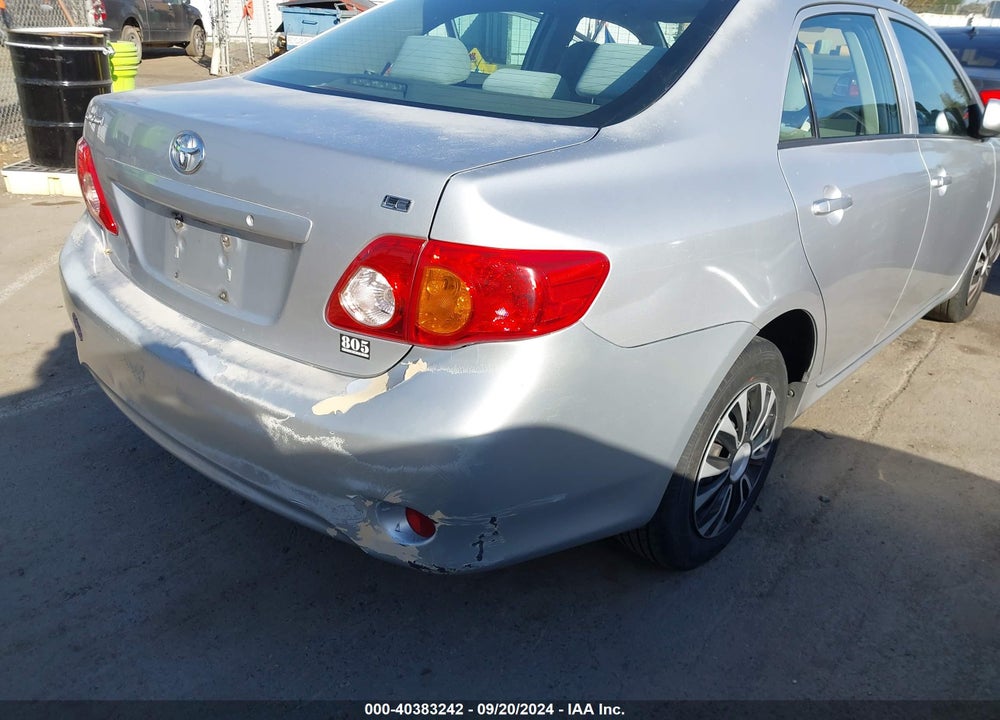 2010 TOYOTA COROLLA LE VIN: 1NXBU4EE9AZ169139