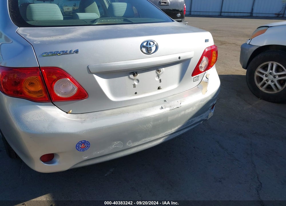 2010 TOYOTA COROLLA LE VIN: 1NXBU4EE9AZ169139