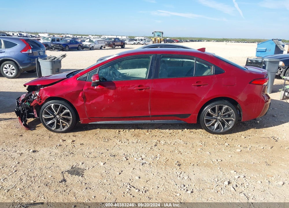 2022 TOYOTA COROLLA SE VIN: JTDS4MCE7NJ093094