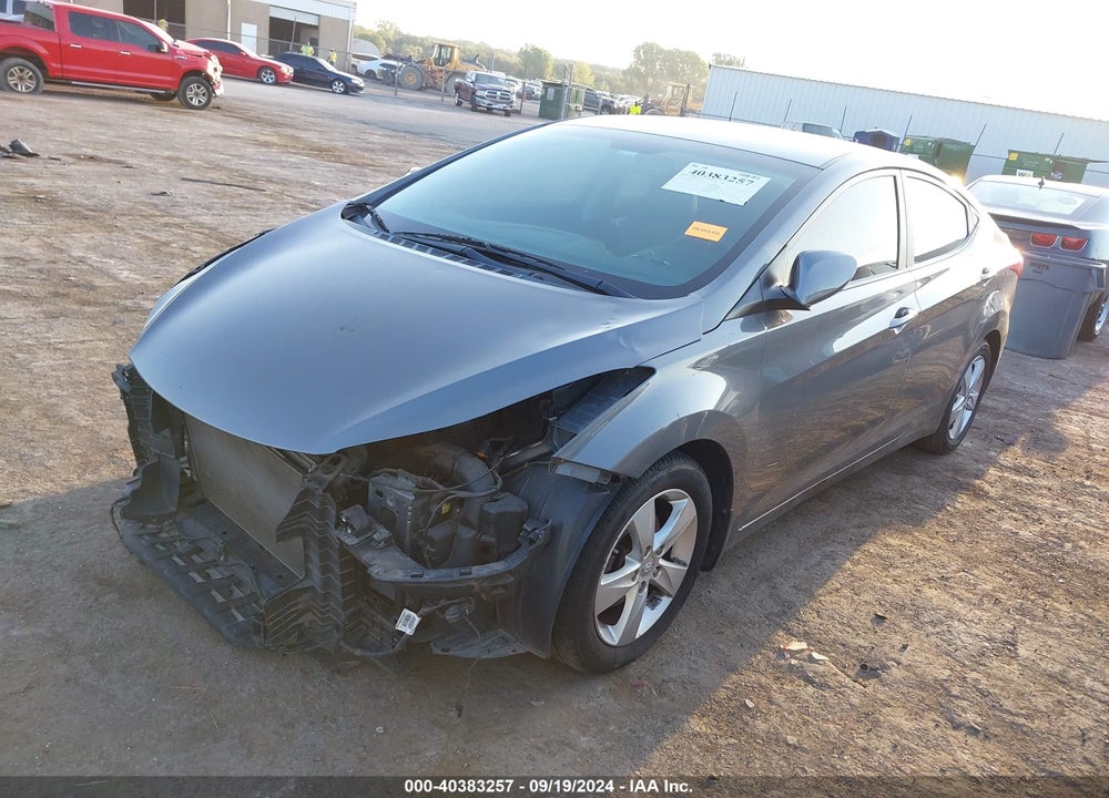 2013 HYUNDAI ELANTRA GLS VIN: 5NPDH4AE1DH272139