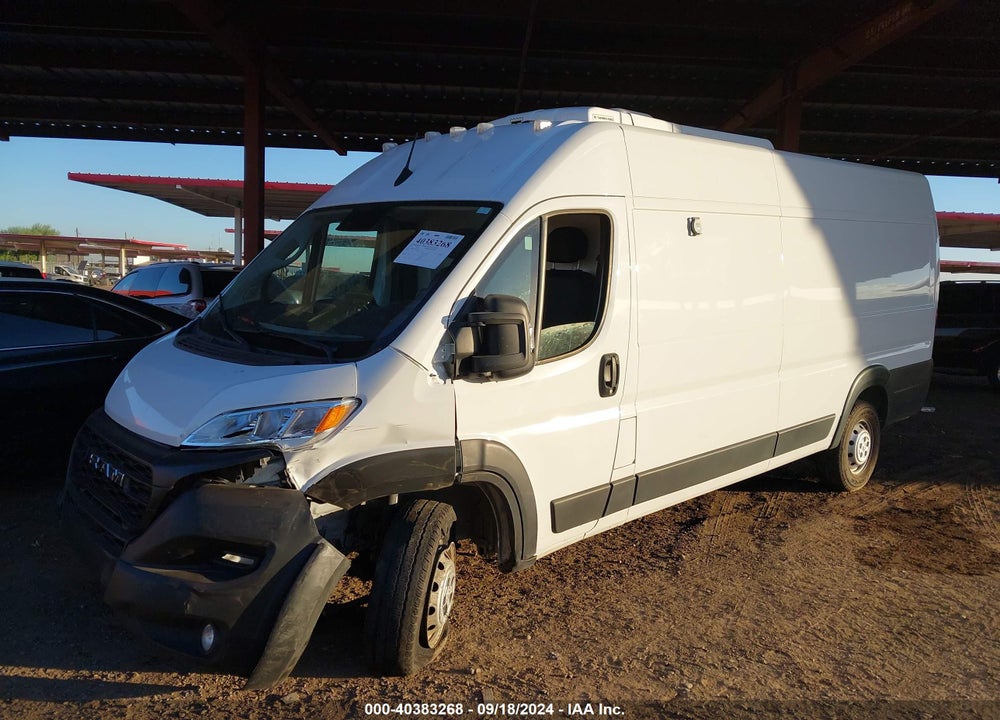 2023 CARGO RAM PROMASTER 3500  VAN HIGH ROOF 159 WB EXT VIN: 3C6MRVJG2PE508656