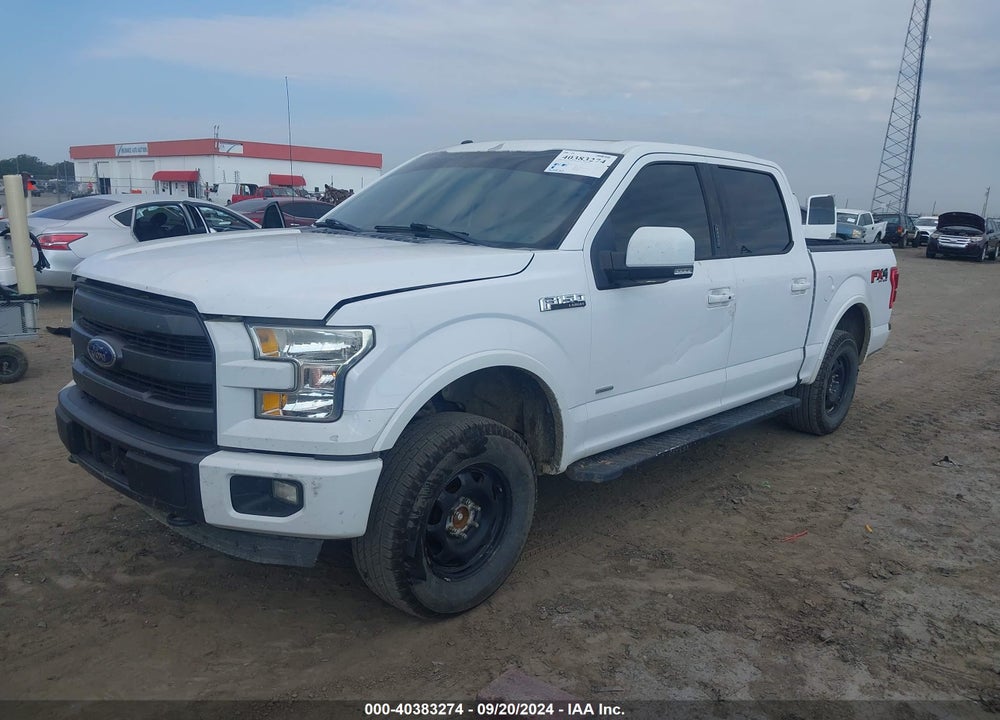 2015 FORD F-150 LARIAT VIN: 1FTEW1EGXFKD32959