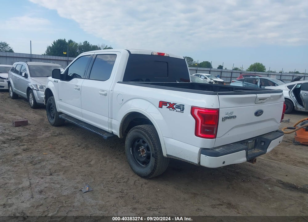 2015 FORD F-150 LARIAT VIN: 1FTEW1EGXFKD32959