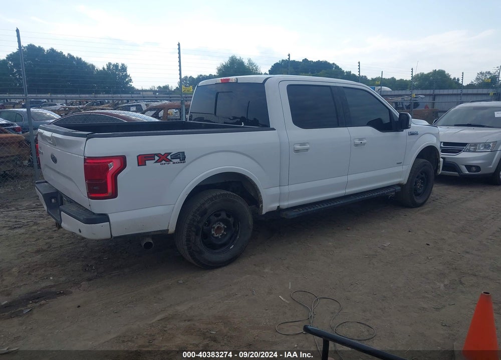2015 FORD F-150 LARIAT VIN: 1FTEW1EGXFKD32959
