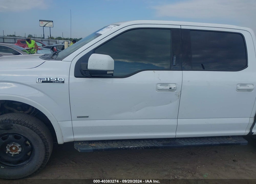 2015 FORD F-150 LARIAT VIN: 1FTEW1EGXFKD32959
