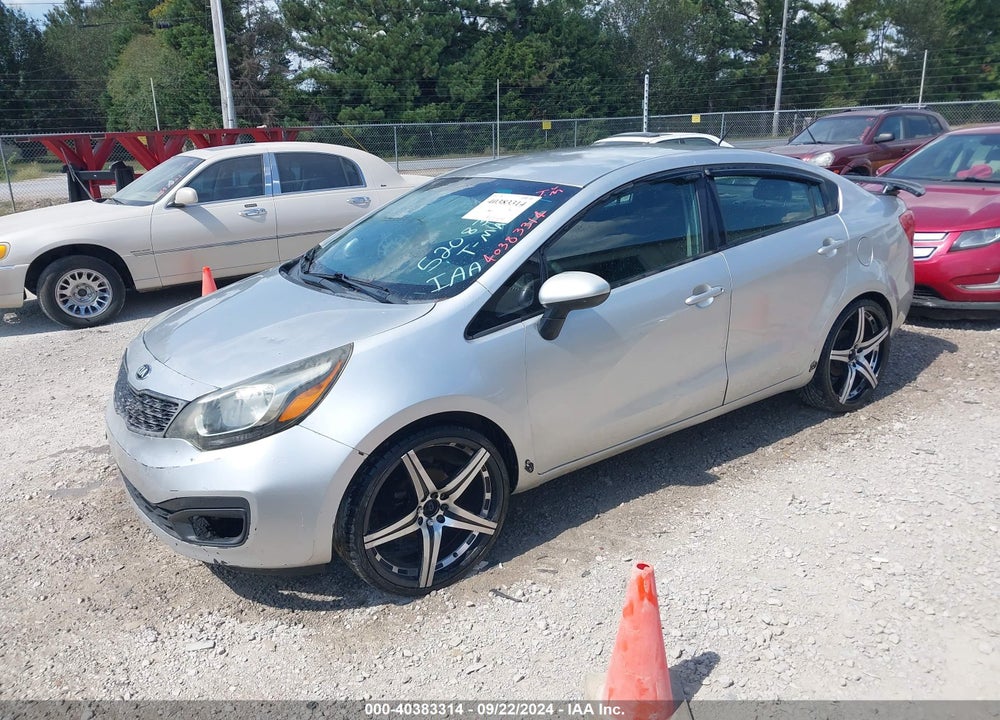 2015 KIA RIO LX VIN: KNADM4A34F6520839
