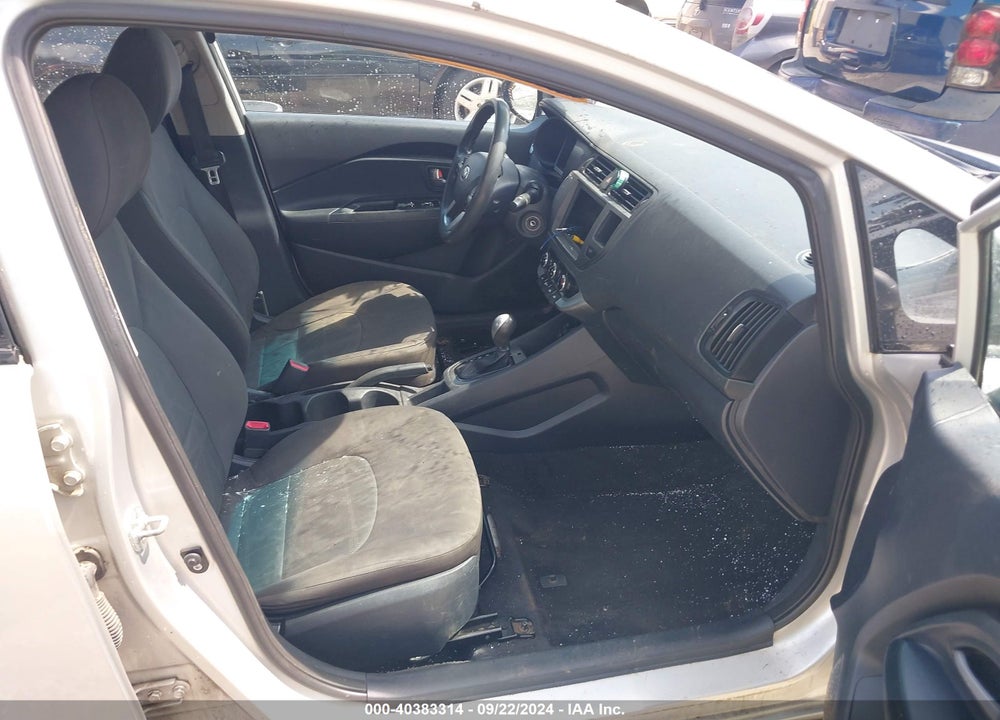 2015 KIA RIO LX VIN: KNADM4A34F6520839