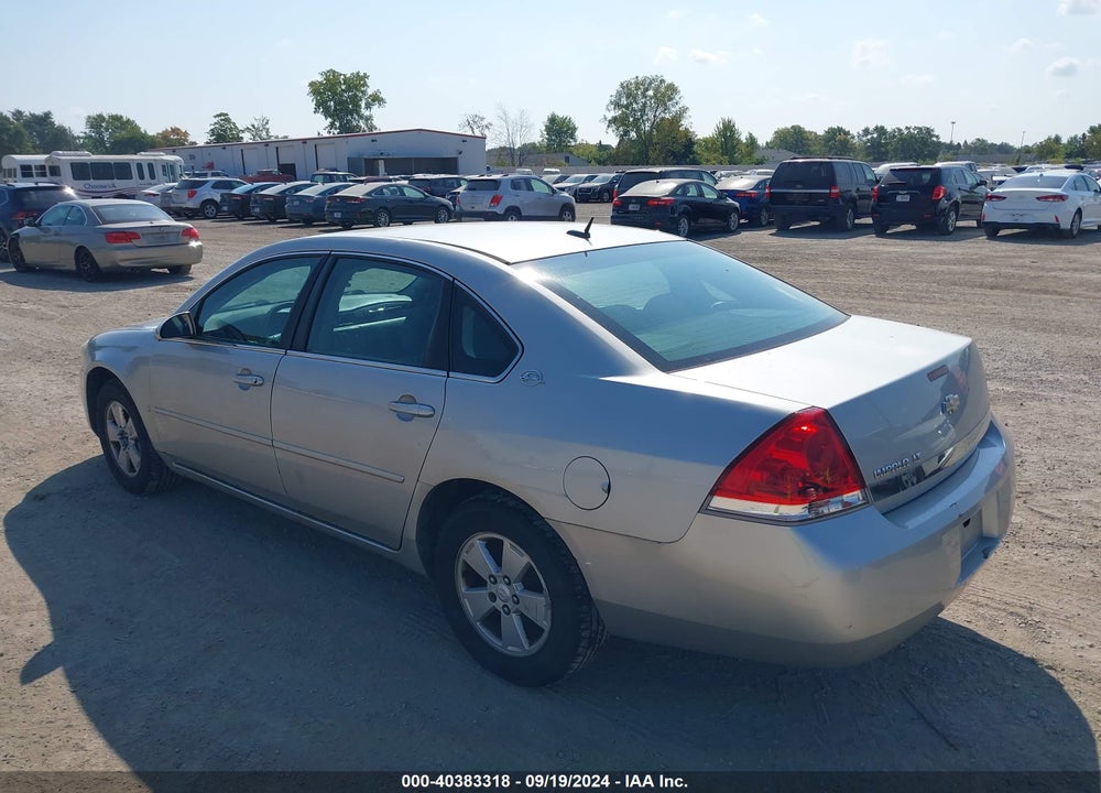 2008 CHEVROLET IMPALA LT VIN: 2G1WT58N389252284