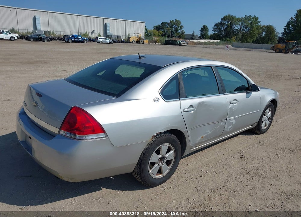 2008 CHEVROLET IMPALA LT VIN: 2G1WT58N389252284