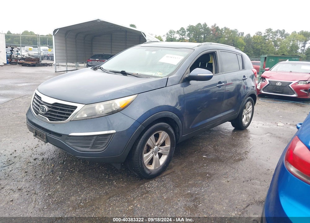 2011 KIA SPORTAGE LX VIN: KNDPB3A27B7032545