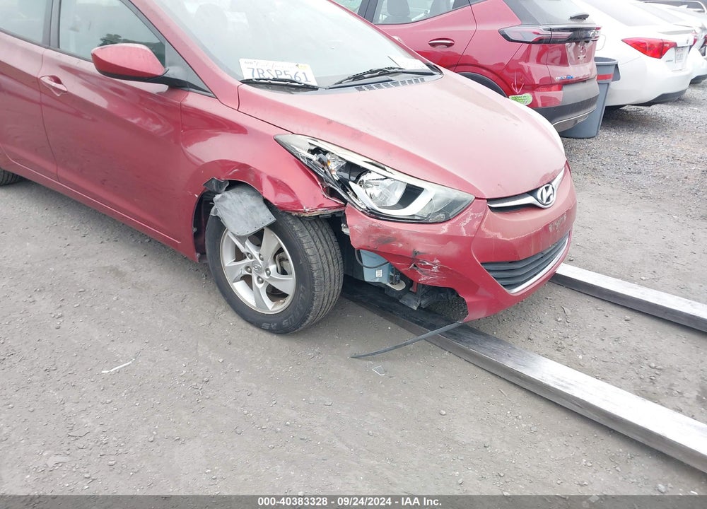 2015 HYUNDAI ELANTRA SE VIN: 5NPDH4AE6FH566199