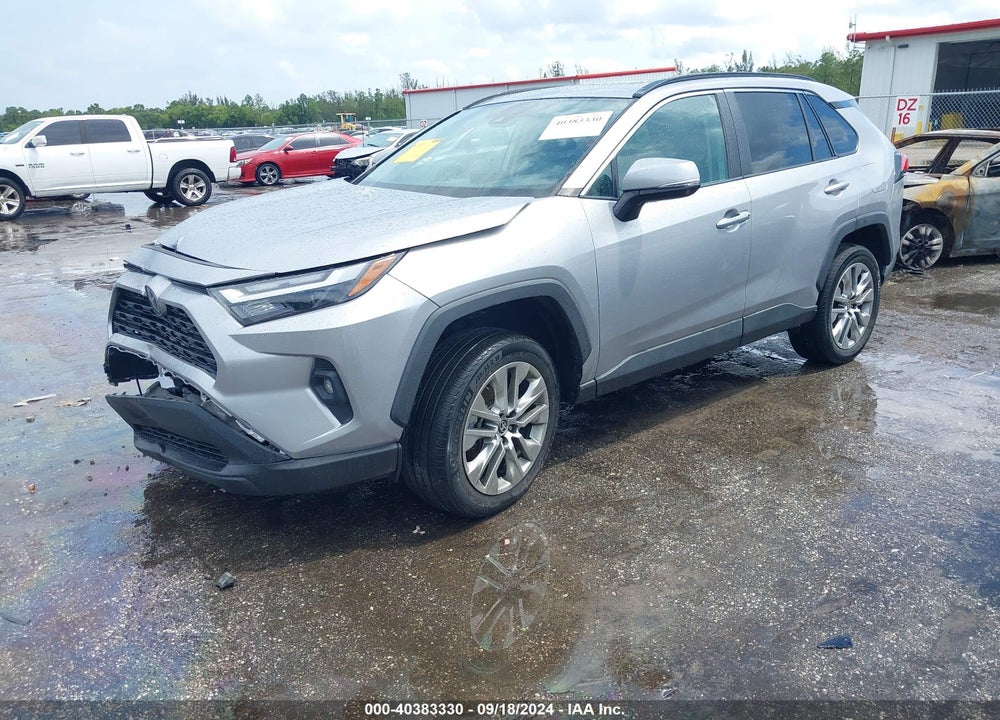 2022 TOYOTA RAV4 XLE PREMIUM VIN: 2T3C1RFV6NC184673
