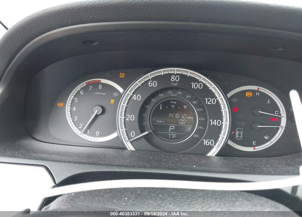 2013 HONDA ACCORD LX VIN: 1HGCR2F33DA233131