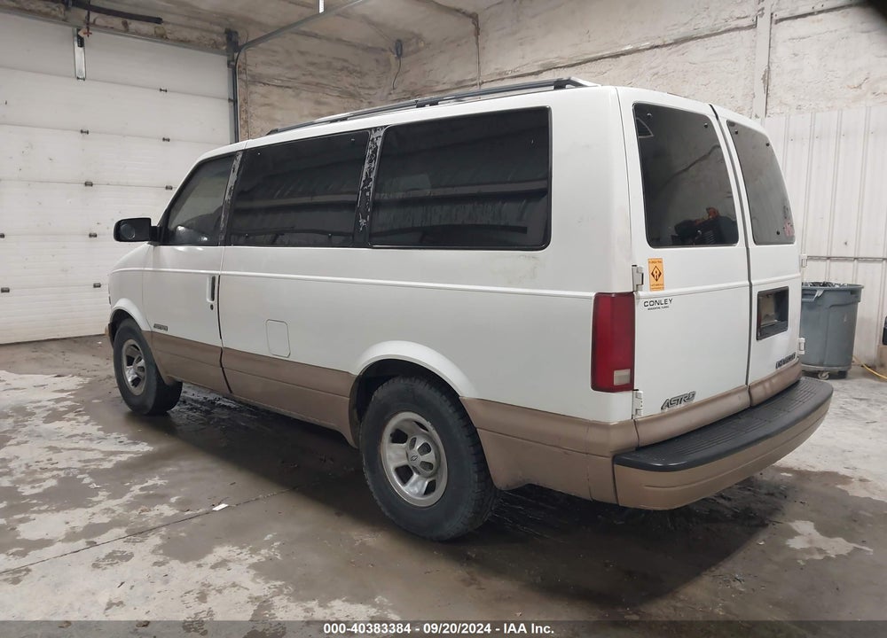 1999 CHEVROLET ASTRO VIN: 1GNDM19W3XB179353