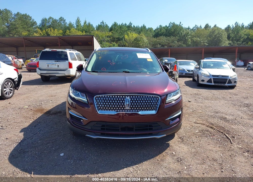 2019 LINCOLN MKC SELECT VIN: 5LMCJ2C91KUL06533