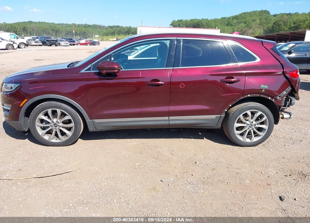2019 LINCOLN MKC SELECT VIN: 5LMCJ2C91KUL06533