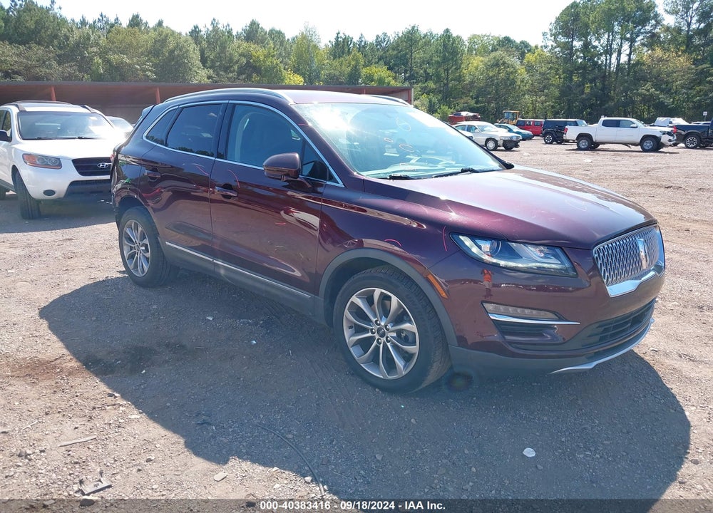 2019 LINCOLN MKC SELECT VIN: 5LMCJ2C91KUL06533