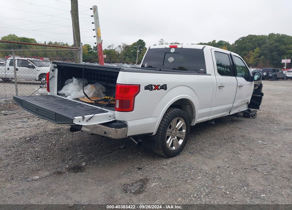 2020 FORD F-150 LARIAT VIN: 1FTFW1E45LFA52798