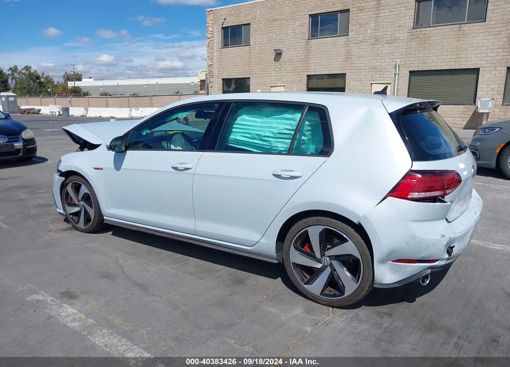 2018 VOLKSWAGEN GOLF GTI 2.0T AUTOBAHN/2.0T S/2.0T SE VIN: 3VW447AU6JM283483