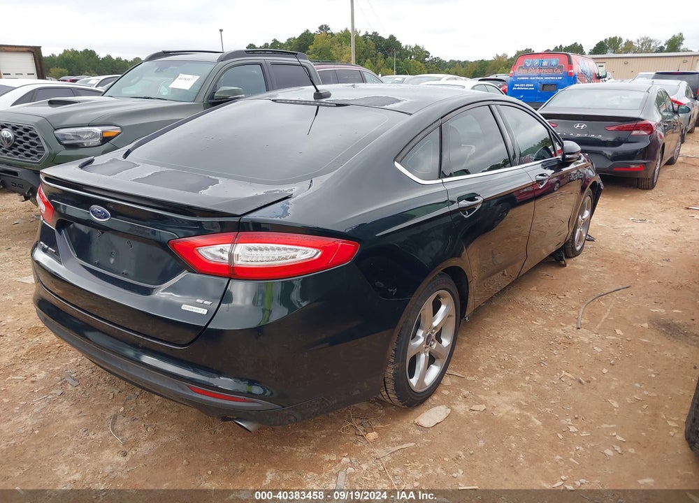 2014 FORD FUSION SE VIN: 3FA6P0HD1ER220337