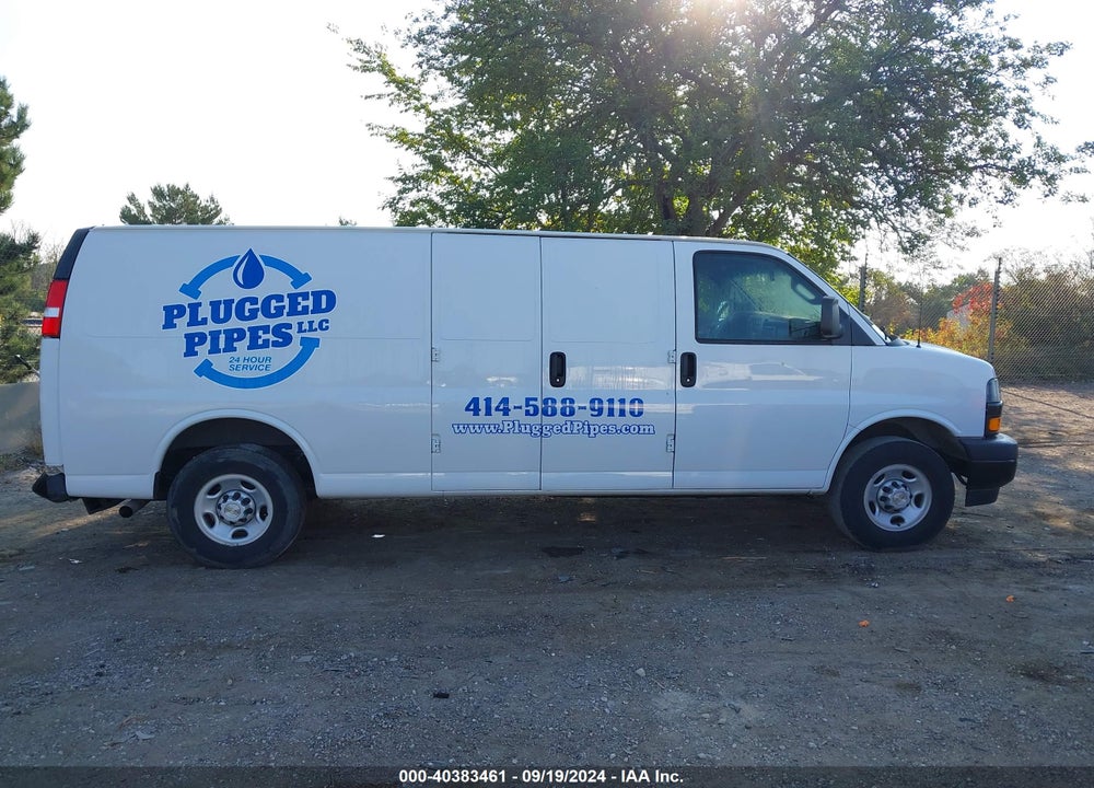 2022 CHEVROLET EXPRESS CARGO RWD 2500 EXTENDED WHEELBASE WT VIN: 1GCWGBF76N1213476