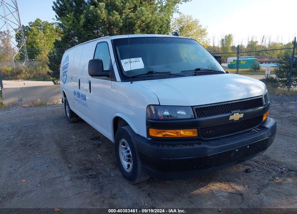 2022 CHEVROLET EXPRESS CARGO RWD 2500 EXTENDED WHEELBASE WT VIN: 1GCWGBF76N1213476