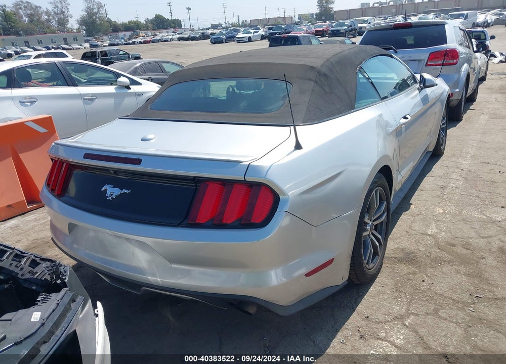 2016 FORD MUSTANG ECOBOOST PREMIUM VIN: 1FATP8UH2G5329129