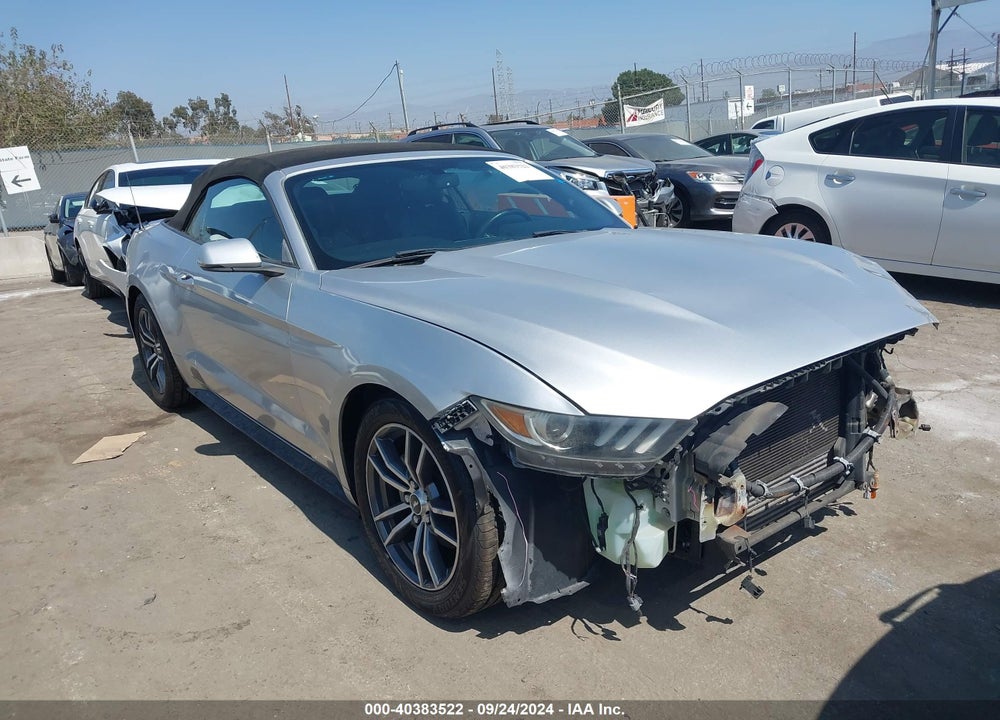 2016 FORD MUSTANG ECOBOOST PREMIUM VIN: 1FATP8UH2G5329129