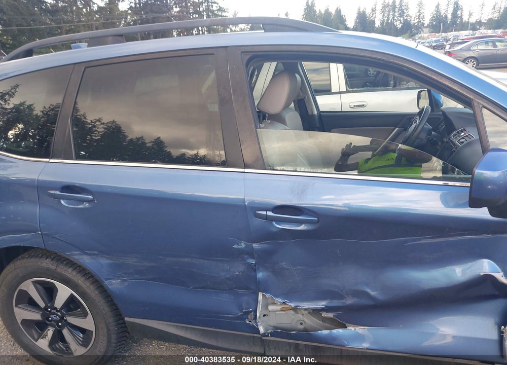 2018 SUBARU FORESTER 2.5I LIMITED VIN: JF2SJARC7JH434946