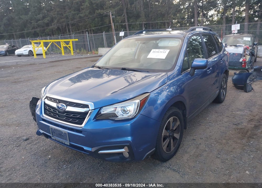 2018 SUBARU FORESTER 2.5I LIMITED VIN: JF2SJARC7JH434946