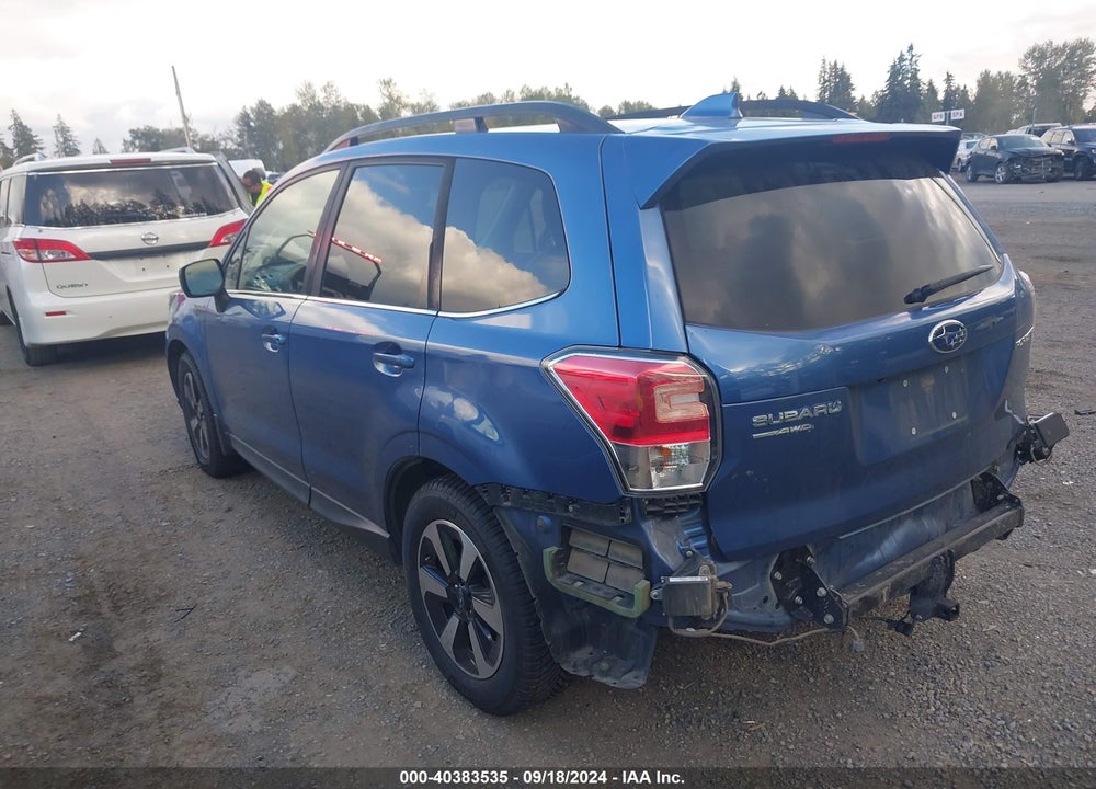 2018 SUBARU FORESTER 2.5I LIMITED VIN: JF2SJARC7JH434946