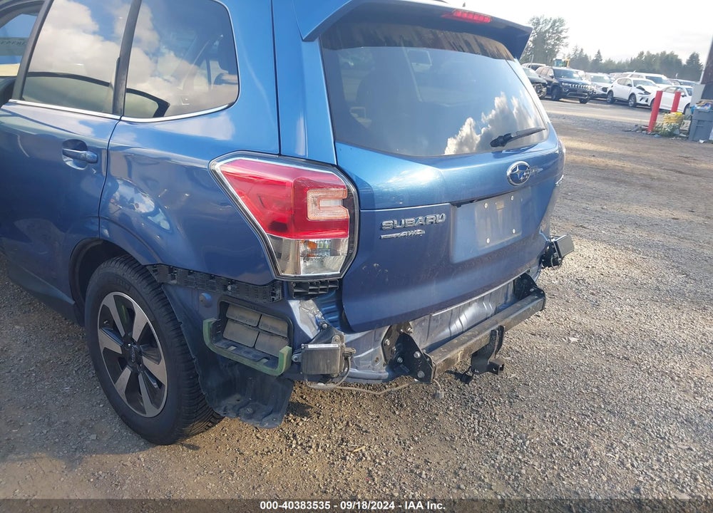 2018 SUBARU FORESTER 2.5I LIMITED VIN: JF2SJARC7JH434946